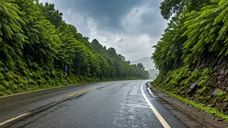 Monsoon Turns North India's Roads Into Scenic Wonders