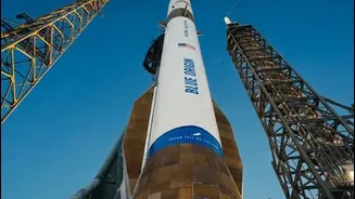 Blue Origin New Glenn explosion may delay Amazon internet satellites