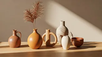 Clay Tones Bring Earthy Calm To Spaces