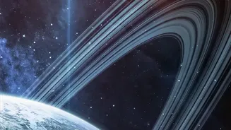 NASA's Fresh Saturn Spoke Image: A Clearer View Of Short-Lived Dark Features
