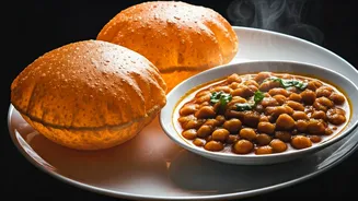 Unexpected Indian Feast: Passenger's Delight with Halwa Puri Channa on an International Air Route
