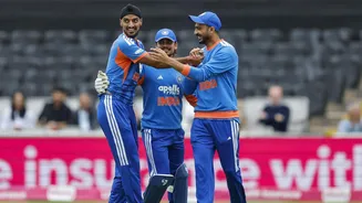 Arshdeep Singh claims 3/40 versus England in second T20I: Stats