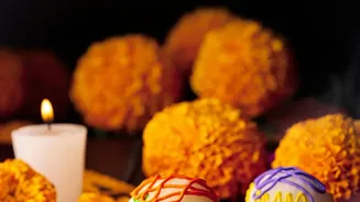 Decorate your living room with marigolds