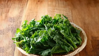 Leafy Greens On The Indian Plate : How Leafy Vegetables Contribute Fibre