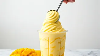 This Easy 3-Ingredient Blender Mango Ice Cream Is Wild