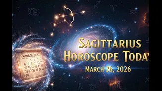 Sagittarius Horoscope Today, March 26, 2026