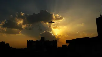 Ahmedabad Records 6mm Rain Amid Cloudy Weather