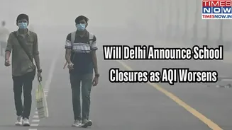 Delhi May Announce School Closures as AQI Worsens; Outdoor Activities Suspended