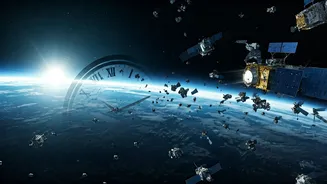 CRASH Clock Alert: Satellite Collisions Could Happen in Just 2.8 Days!