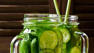 Hydration Hacks Beyond Water Infuse Cucumber Mint Lemon For Natural Detoxification Today