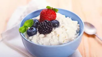 Save time with this quick cottage cheese breakfast