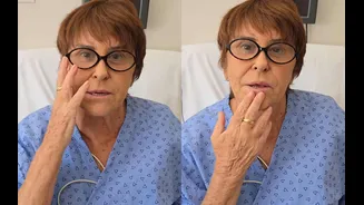 Marcia Sensitiva é internada após contrair vírus respiratório: 'Pode até matar'