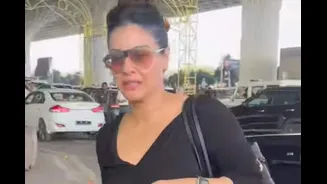 Kajol Makes Black Jumpsuit Look Like Haute Couture At Mumbai Airport | Video