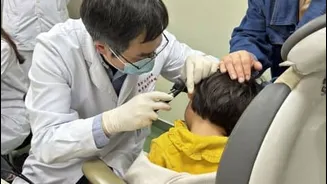 Mass Eye and Ear study in Nature restores DFNB9 hearing