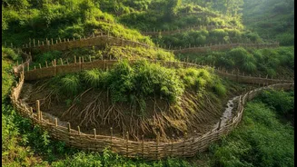How Mizoram Mitigates Severe Monsoon Topography Erosion Without Excessive Capital Infrastructures