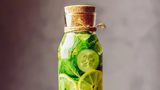 Hydrate Better Today Infuse Plain Water With Cucumber Mint And Lemon For Detox