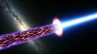 M87's Mighty Jet: Astronomers Unravel Space Mystery