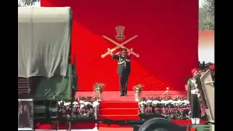78th Army Day Parade: Indian Forces Display Full Defence Capabilities, Army Chief Salutes Soldiers' Valour