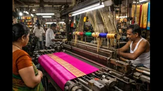 Ever Seen A Saree Being Woven Live? This Bengaluru Area Lets You Do That