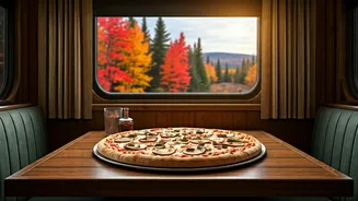 Midwest Pizza Train Adventure: Savor Gourmet Pies Amidst the Great Northwoods Scenic Views