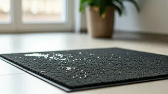 Diatomaceous Earth Entryway Mats Are The Absolute Best Interior Hack