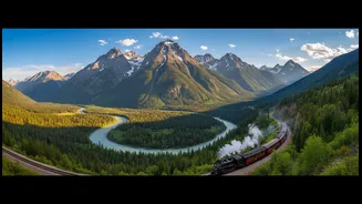 Indian Railways Routes That Pass Through Hills, Rivers And Green Valleys