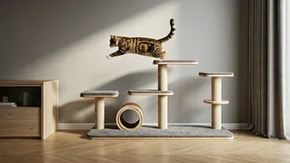 Renovate Apartments Using Customized Multi Level Cat Climbing Paths