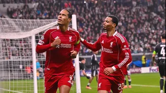 Liverpool end 4-game losing streak with Frankfurt drubbing: Key stats