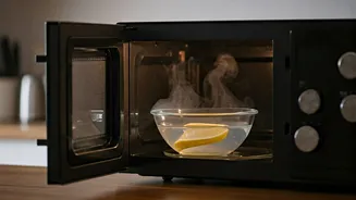 Effortless Microwave Cleaning: The Steam Secret for a Spotless Kitchen