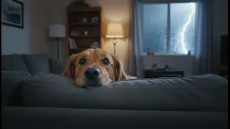 Why apartment pets suffer from thunderstorm phobia and how to manage it