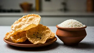 Zero Waste Kitchens Love Turning Leftover Rice Into Sandige Papads