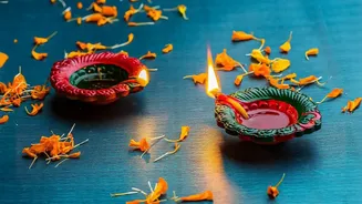 How To Use Traditional Marigold Flowers and DIY Clay Diyas For Compact Festive Lighting
