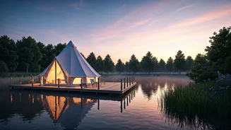 River Island Glamping Emerges As Ultimate Hidden Northeast Escape