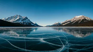 Banff National Park: A Skater's Paradise with Turquoise Lakes and Towering Peaks