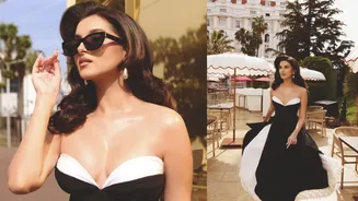 Tara Sutaria’s sophisticated retro couture channels timeless vintage glam at Cannes 2026