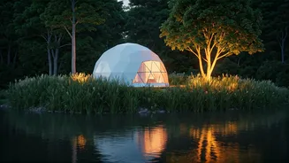 River Island Glamping Breaks Record As Hill Stations Overcrowd