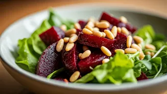 Elevate Your Salads: The Art of Beets and Pine Nuts