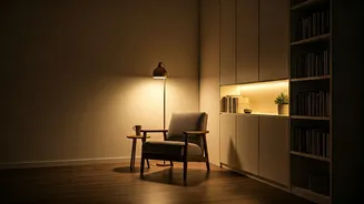 Lighting Can Rescue Even Boring Rental Rooms