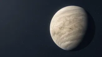 Venus Lost Moon: The Latest Context Comes From Evidence That Simulations Suggest Venus's Slow Rotation Could Have Pulled A Former Moon Back Into Th...