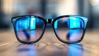 Do blue light glasses reduce eye strain?