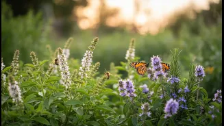 Let A Few Herbs Bloom Instead Of Harvesting Every Stem