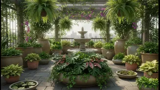 Terrace Cooling Gardens Blend Beauty With Practical Summer Heat Relief