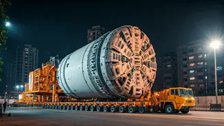 Giants on the Move: Mumbai Gears Up for Bullet Train with Colossal Tunnel Boring Machines