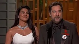 Oscars 2026: Priyanka Chopra & Javier Bardem Present Best International Feature Award; Latter Says, 'No To War & Free Palestine' - Watch Viral Vide...