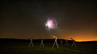 Amateur Stargazing Communities Organize Overnight Camping To Spot Ring Nebula