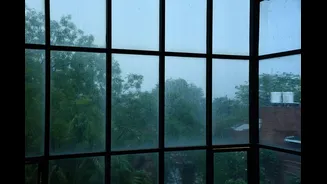 Delhi-NCR Weather Update: Cloudy Skies and Light Rain Expected