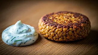 DIY French Lentil Burgers with Refreshing Tzatziki: A Protein-Packed Delight