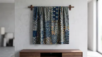 Batik Wall Decor Offers An Alternative To Printed Posters And Canvas Art