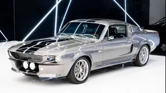 Por que uma réplica do Ford Mustang está anunciada por R$ 3,1 milhões? A resposta cabe numa placa
