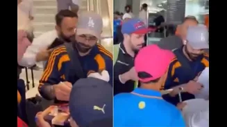 Virat Kohli Mobbed At Sydney Airport, Ex-India Captain Obliges For Selfies, Autographs | Watch